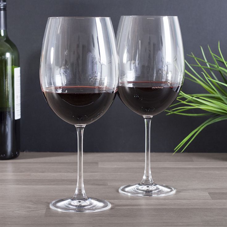 Personalised Magnum Bordeaux Large Wine Glasses The Gift Experience