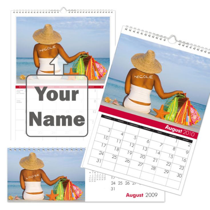 Personalised Shop Till You Drop Calendar product image