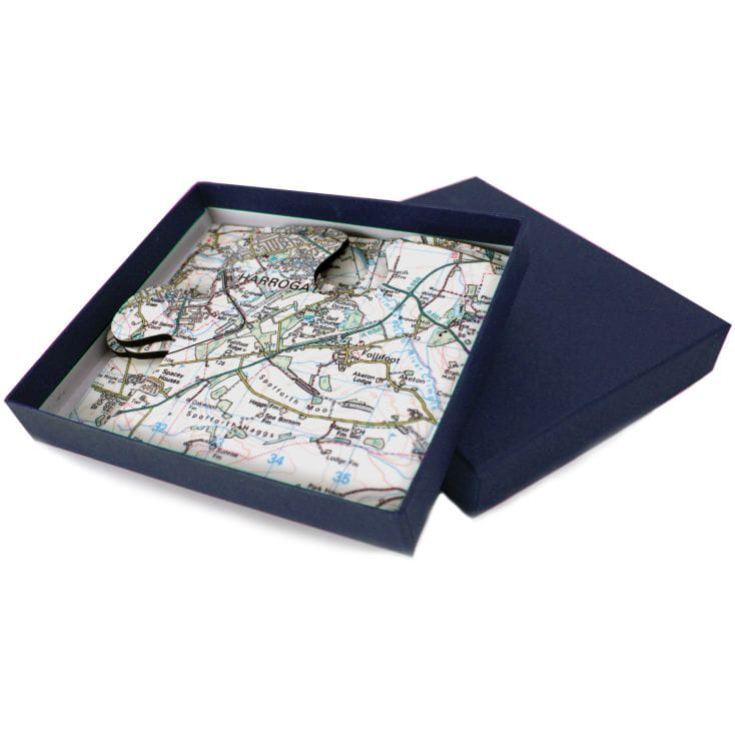 Personalised Map Jigsaw Coasters - Landranger product image