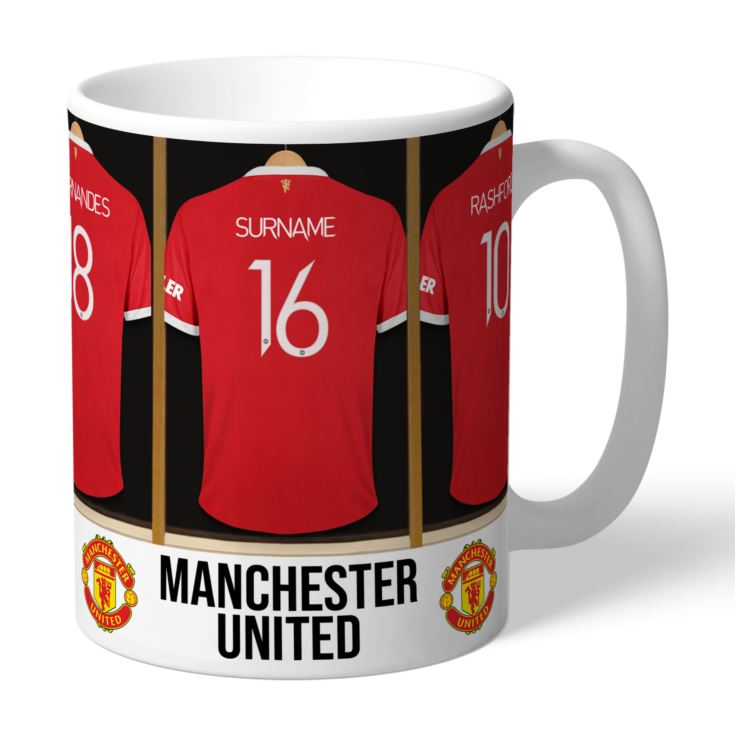 Personalised manchester united sales shirt