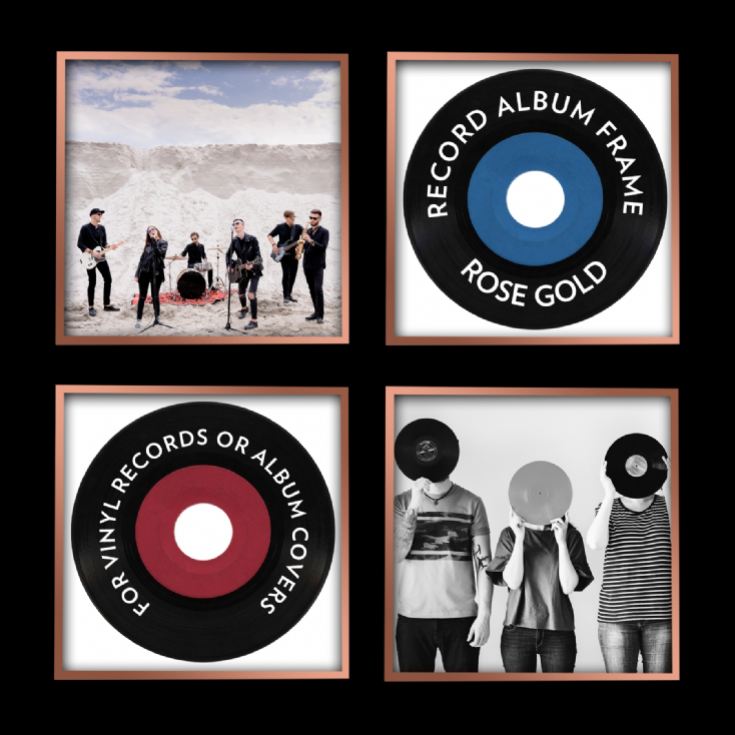 Record Album Frame - Rose Gold product image