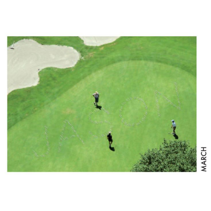 Personalised Golf Calendar product image