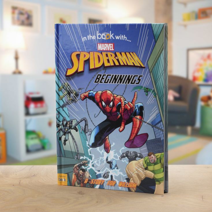 Spider-man Beginnings Personalised Marvel Story Book product image