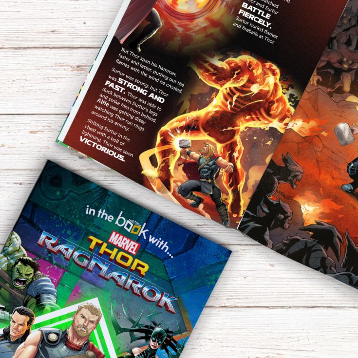 Thor Ragnarok Personalised Marvel Story Book product image