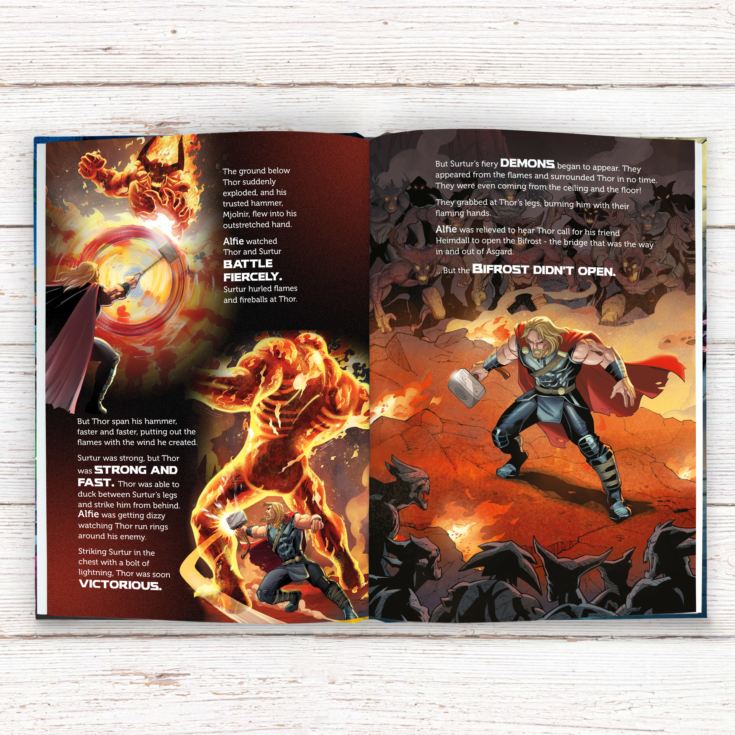 Thor Ragnarok Personalised Marvel Story Book product image
