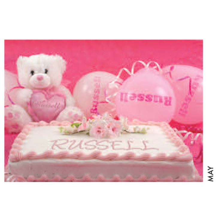 Personalised All Things Pink Calendar product image