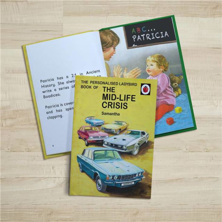 Personalised Ladybird Books For Adults - The Mid-life Crisis product image