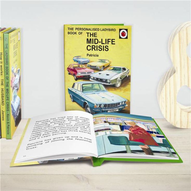 Personalised Ladybird Books For Adults - The Mid-life Crisis product image