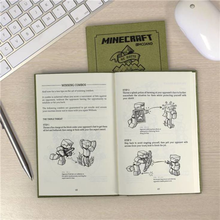 Personalised Minecraft Book: The Survivor's Book of Secrets product image