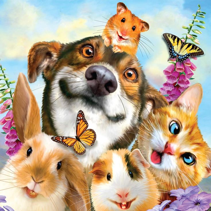 Mini Selfie Puzzle - Pets product image