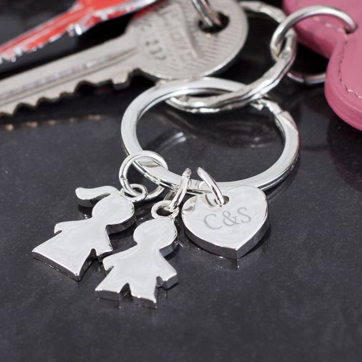 Personalised sales keyrings kids