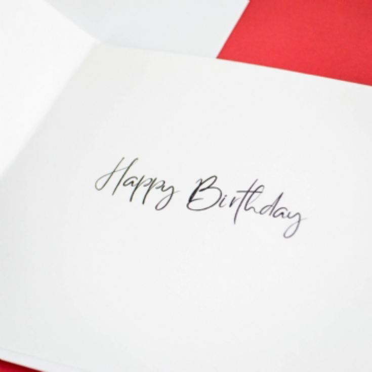 Personalised Hand Glittered Photo Upload Birthday Card from the Dog product image