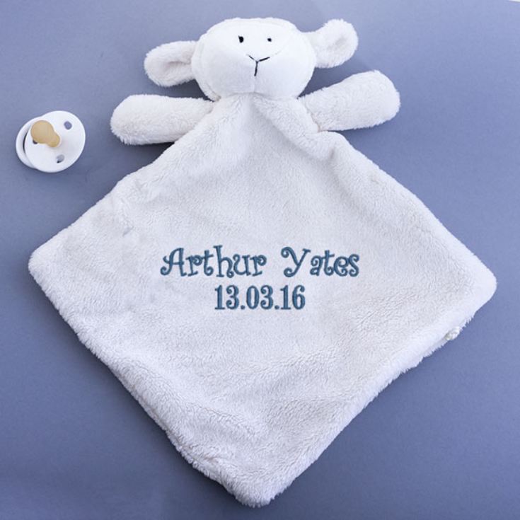 Personalised Embroidered Lamb Snuggy product image