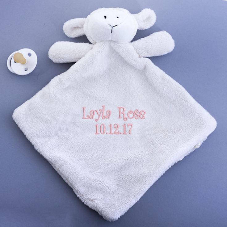 Personalised Embroidered Lamb Snuggy product image