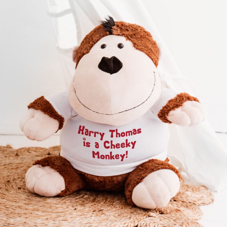 large monkey soft toy