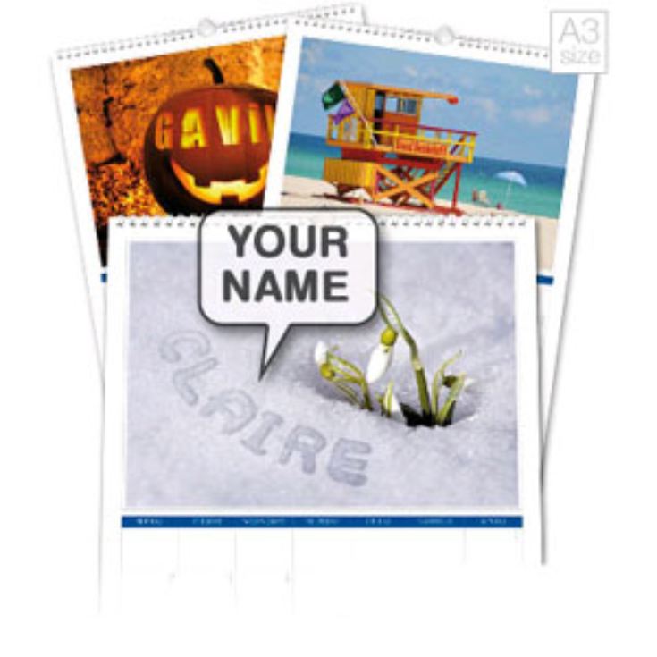Personalised Seasons Calendar product image