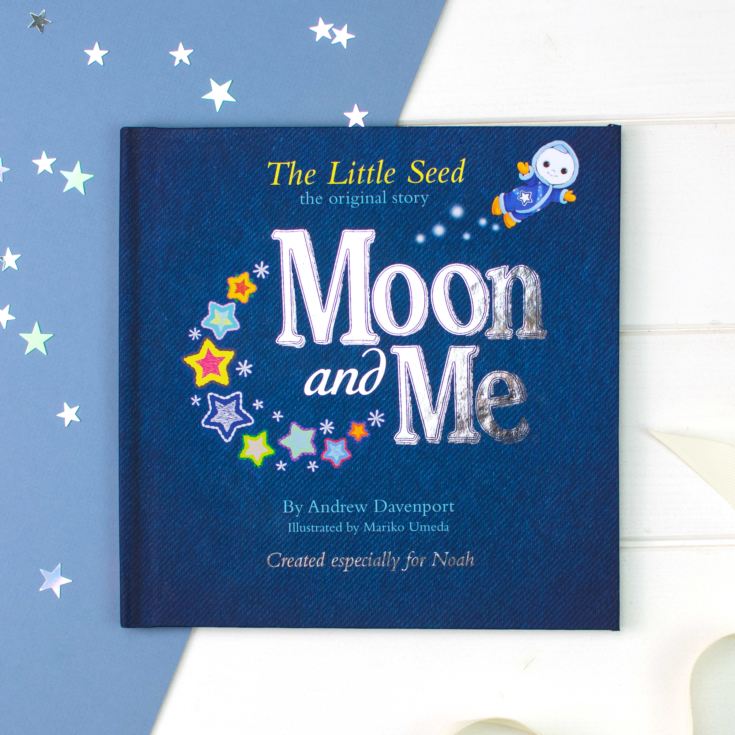 Personalised Moon & Me Book Children's Hardback Book product image