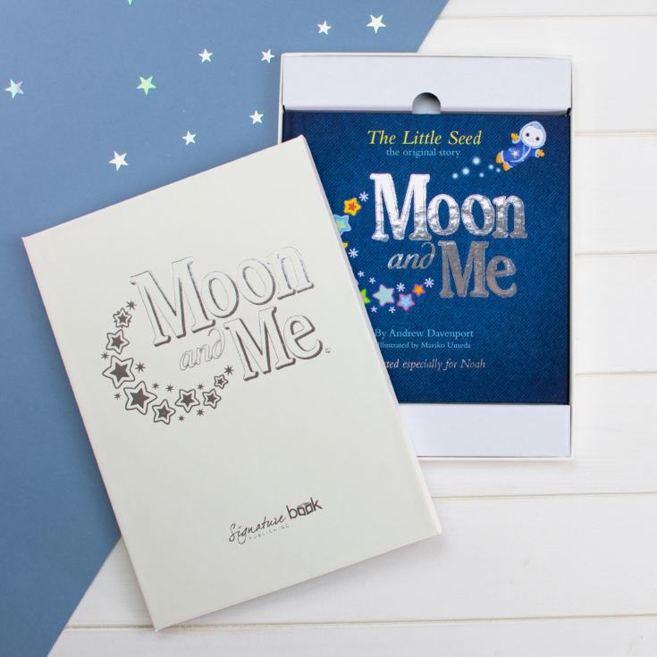 Personalised Moon & Me Book Children's Hardback Book product image