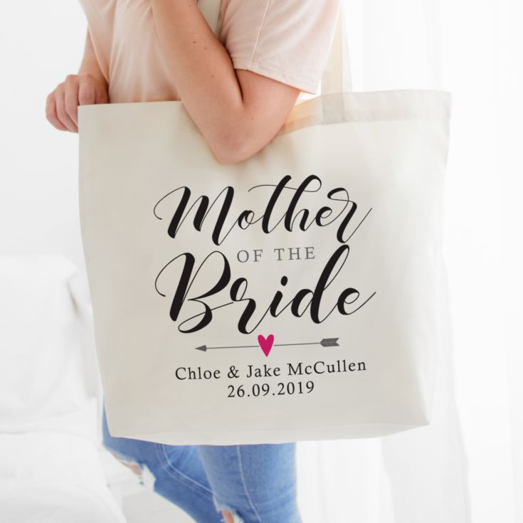 Personalised Mother Of The Bride Tote Bag product image