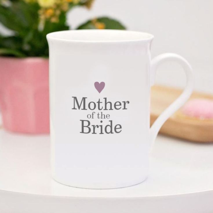Personalised Mother Of The Bride Bone China Mug product image