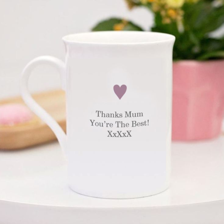 Personalised Mother Of The Bride Bone China Mug product image