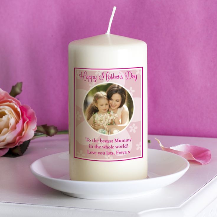 Personalised Mother's Day Photo Candle product image