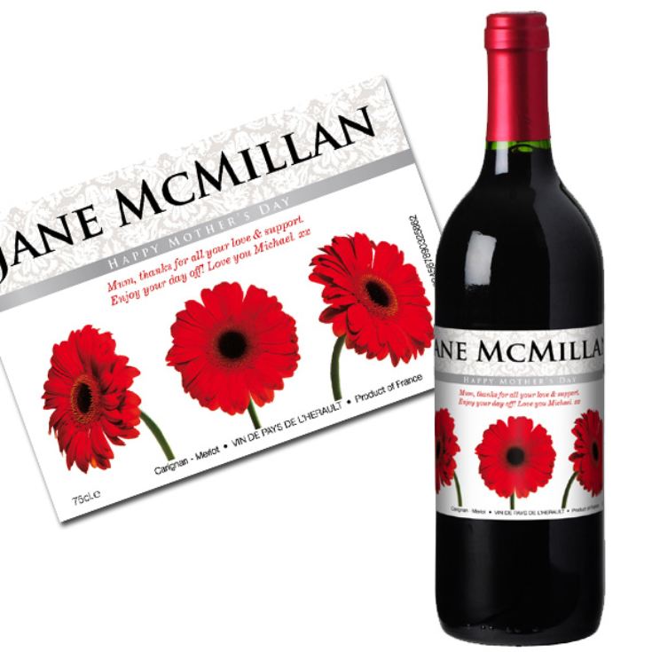 Personalised Mothers Day Wine product image