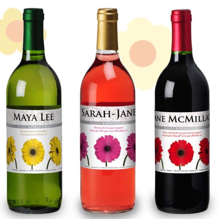 Personalised Mothers Day Wine product image