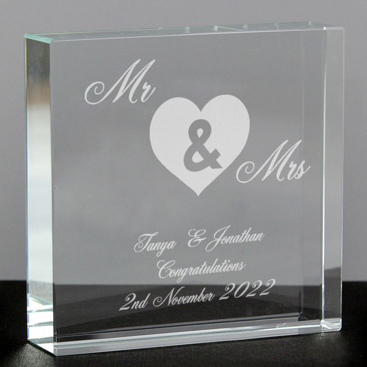 Mr & Mrs Keepsake product image
