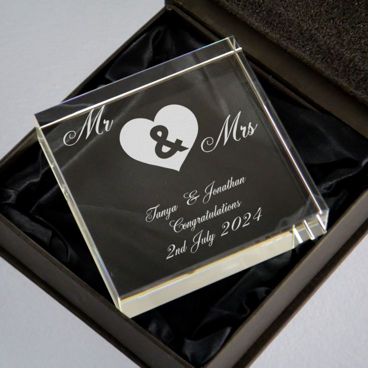 Mr & Mrs Keepsake product image