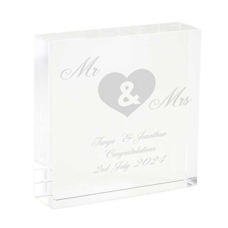 Mr & Mrs Keepsake product image