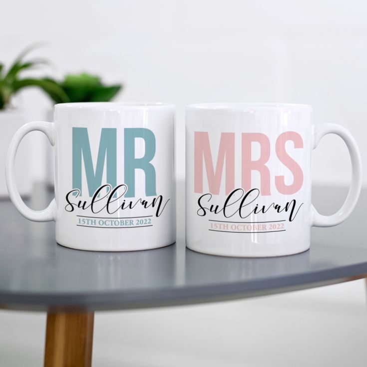 Mr & Mrs Mug And Coaster Set product image