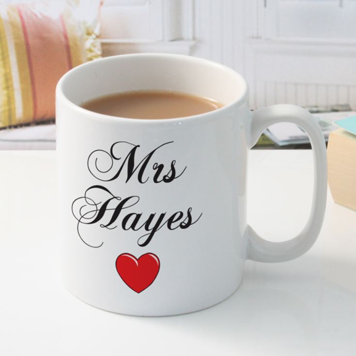 Personalised Mr and Mrs Mugs | The Gift Experience