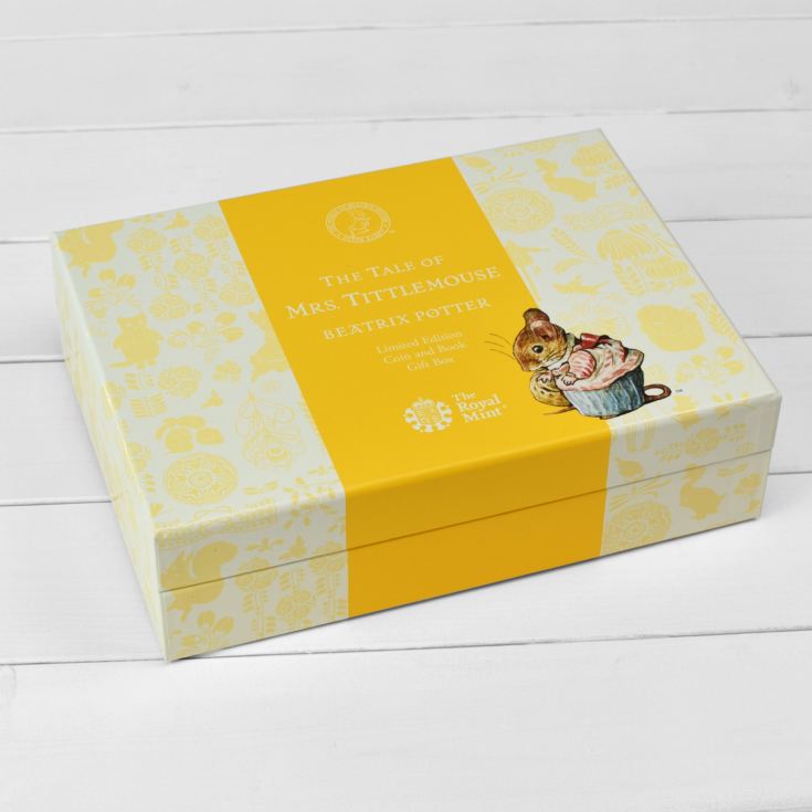 Mrs Tittlemouse Royal Mint Silver Proof Coin & Book Set product image