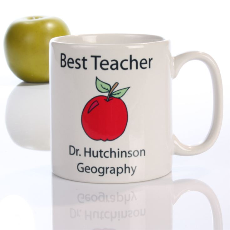 Personalised Best Teacher Mug The Gift Experience