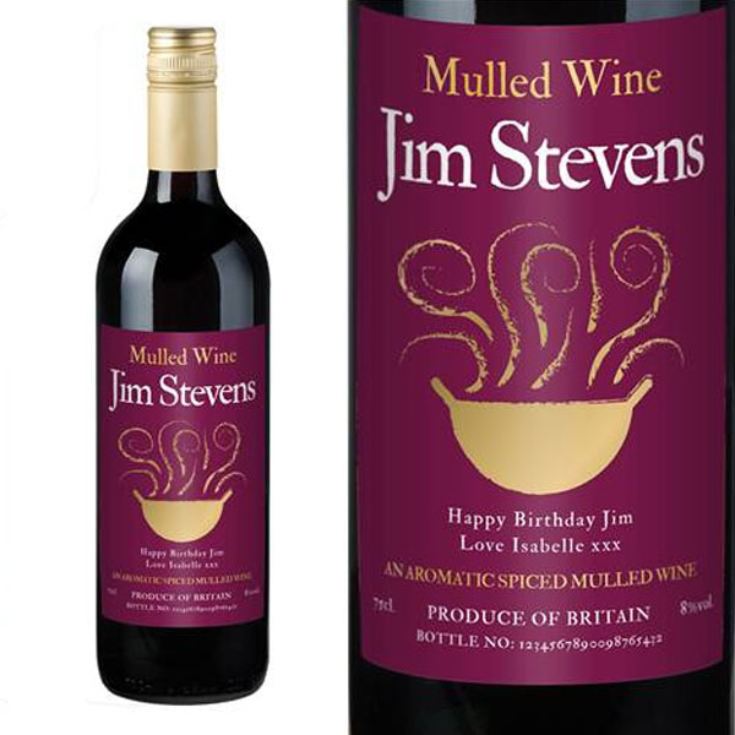 Personalised Mulled Wine product image