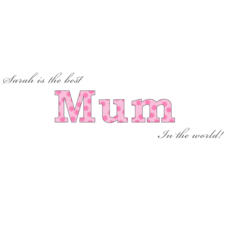 Personalised Mum Pillowcase product image