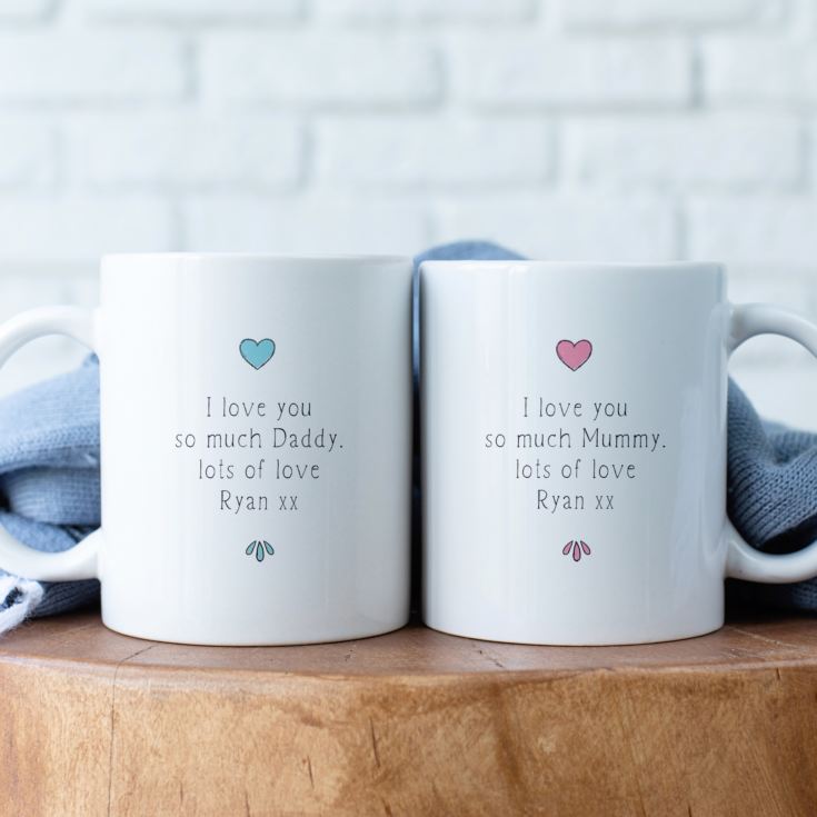 Personalised Mummy & Daddy Mugs product image