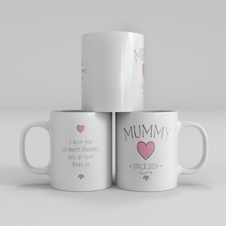 Personalised Mummy & Daddy Mugs product image