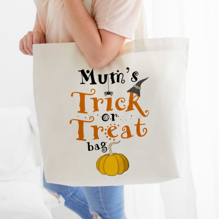 Personalised Trick Or Treat Tote Bag product image