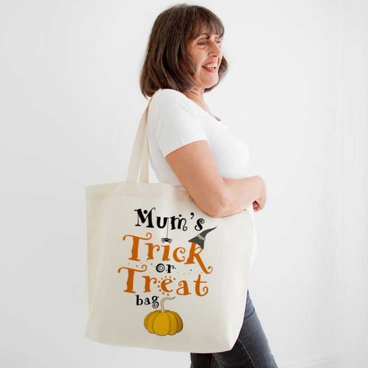 Personalised Trick Or Treat Tote Bag product image