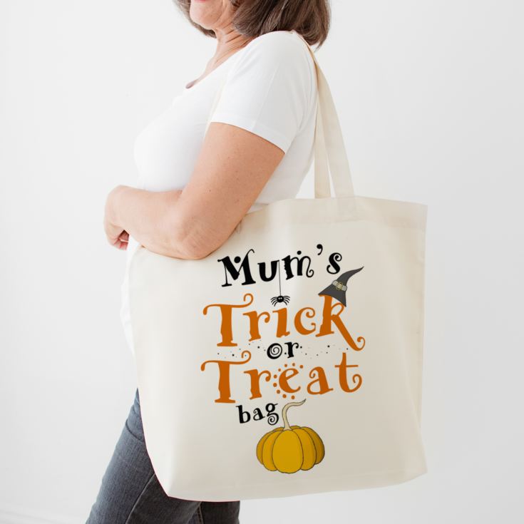 Personalised Trick Or Treat Tote Bag product image