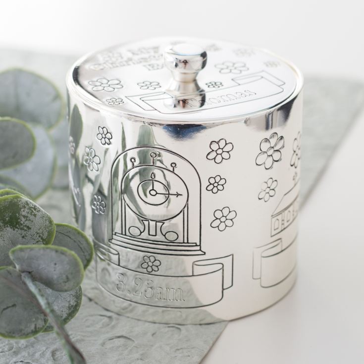 Engraved Silver Plated My Christening Box The Gift Experience