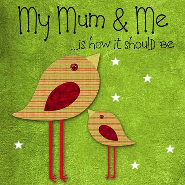 My Mummy and Me Personalised Canvas Print product image