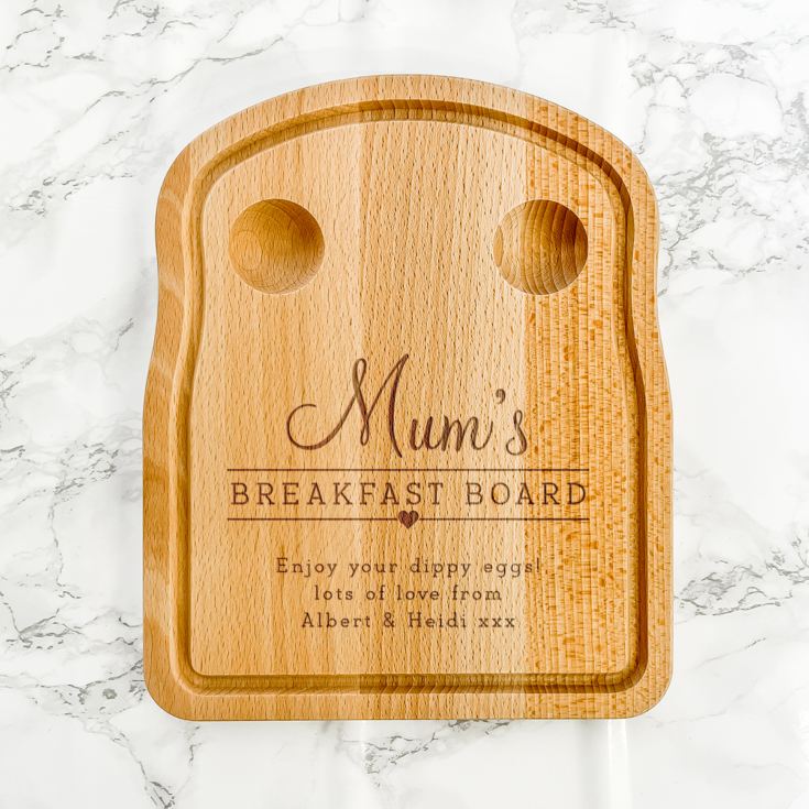Personalised Any Name Wooden Breakfast Board product image