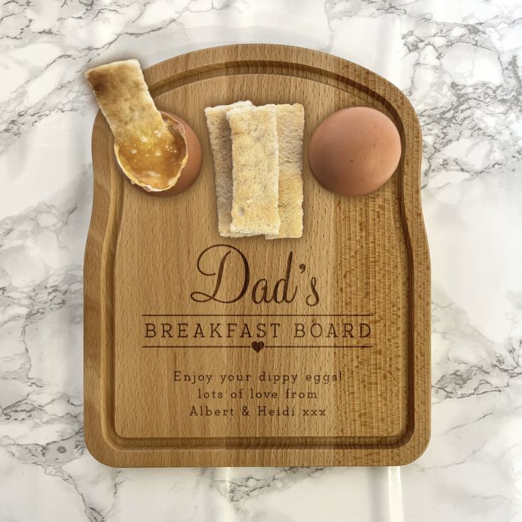 Personalised Any Name Wooden Breakfast Board product image