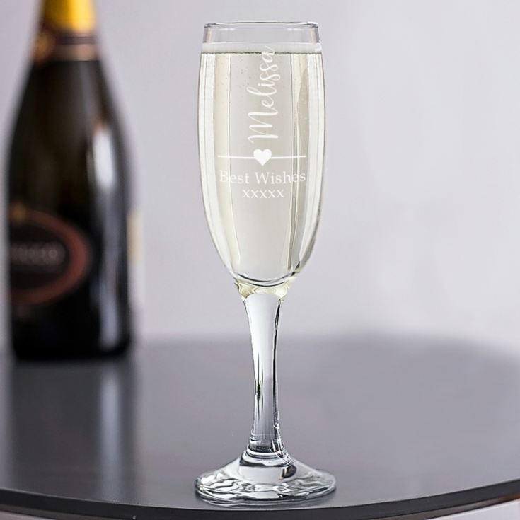 Personalised Prosecco Glass product image