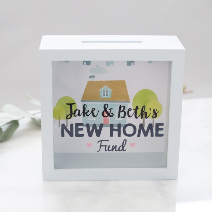 Personalised New Home Fund Money Box product image