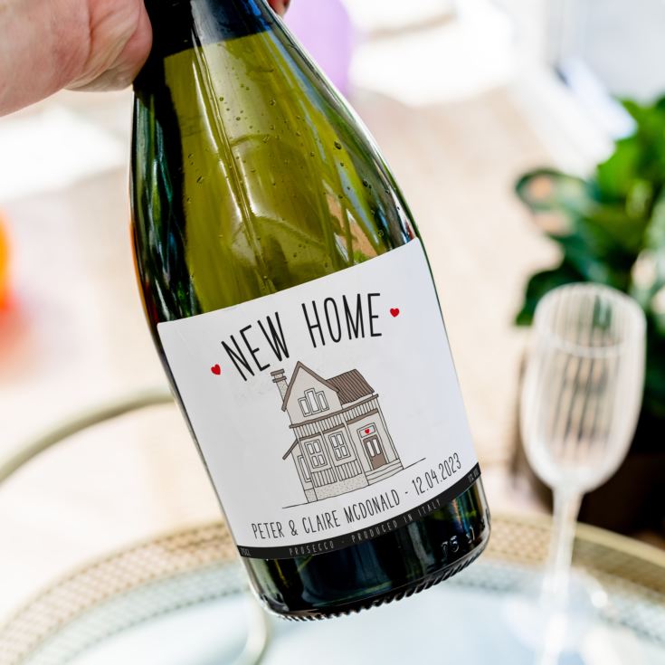 Personalised New Home Prosecco product image