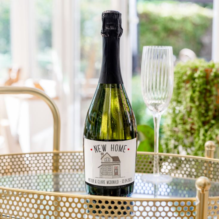 Personalised New Home Prosecco product image